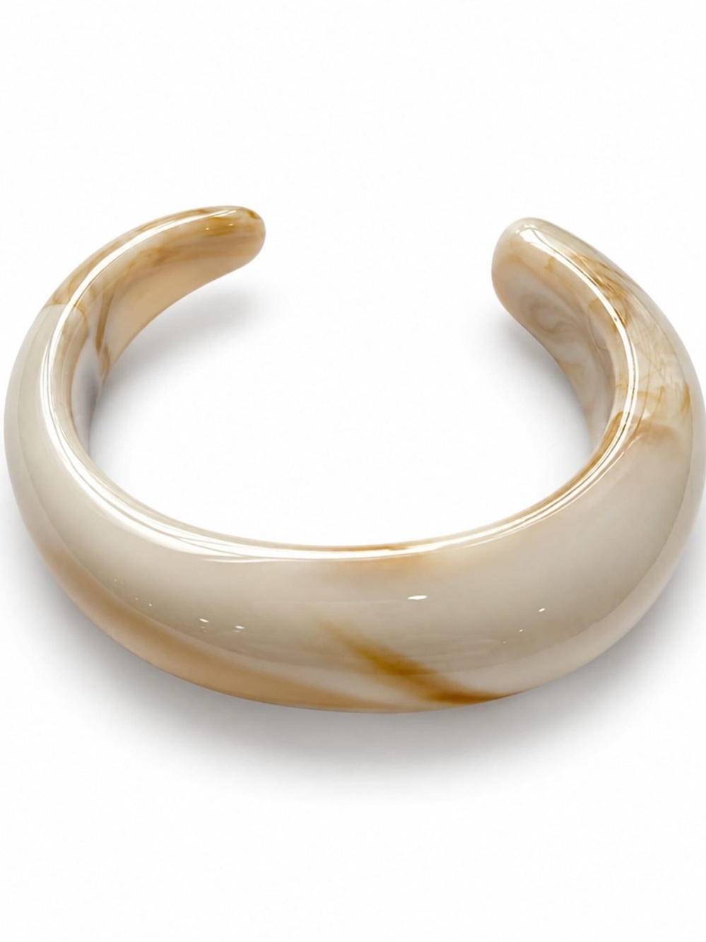 Mayamar Marble Cuff Bangle